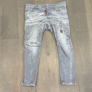 DSQUARED2 Faded Black  Jeans